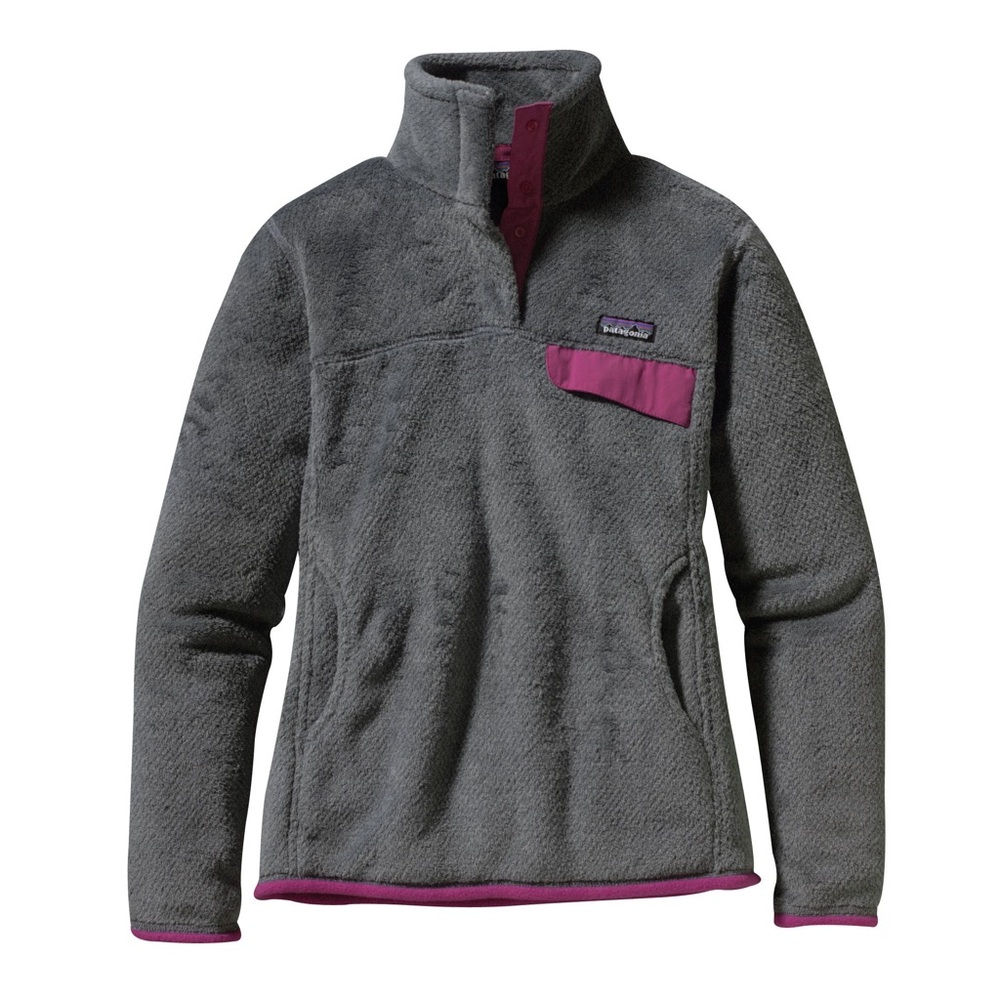 Patagonia Snap T Fleece Pullover in Smoke Gray Size Small
